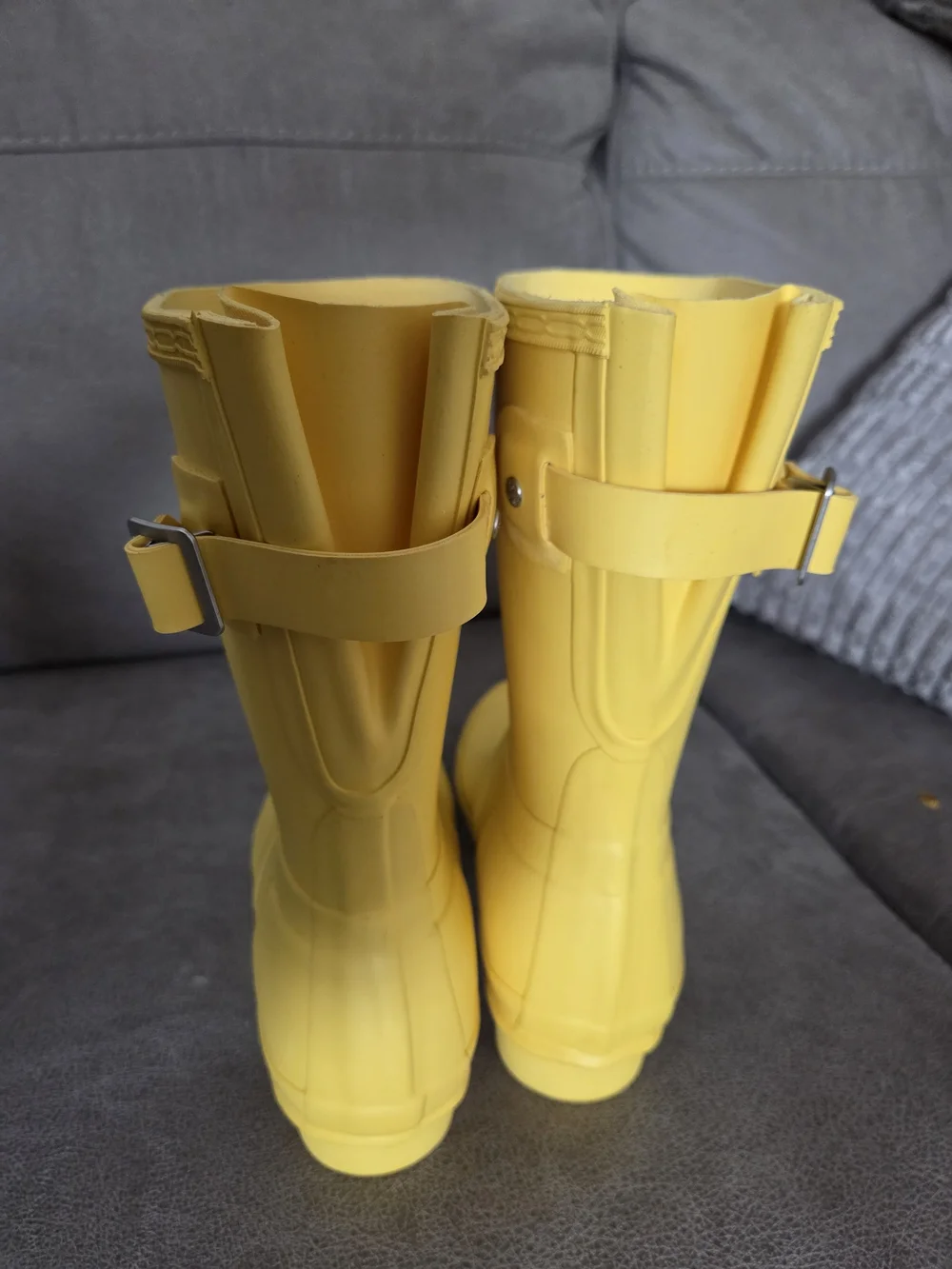 Hunter Womens' Yellow Classic Rain Boots